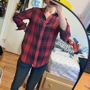 American Eagle Outfitters Boyfriend fit flannel